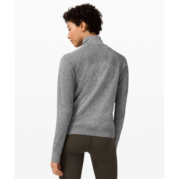 Lululemon Engineered Warmth Half Zip Merino Wool Knit Sweater Zip Up Sweatshirt - Picture 3 of 13